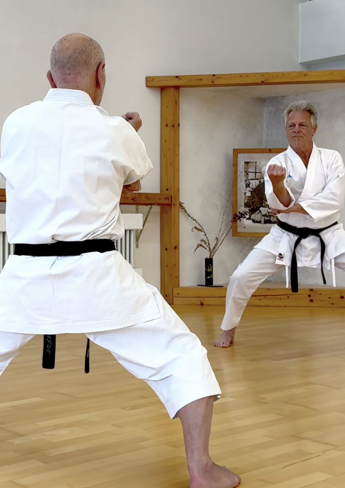 Karate training with Fiore Tartaglia – individual, intensive and practical