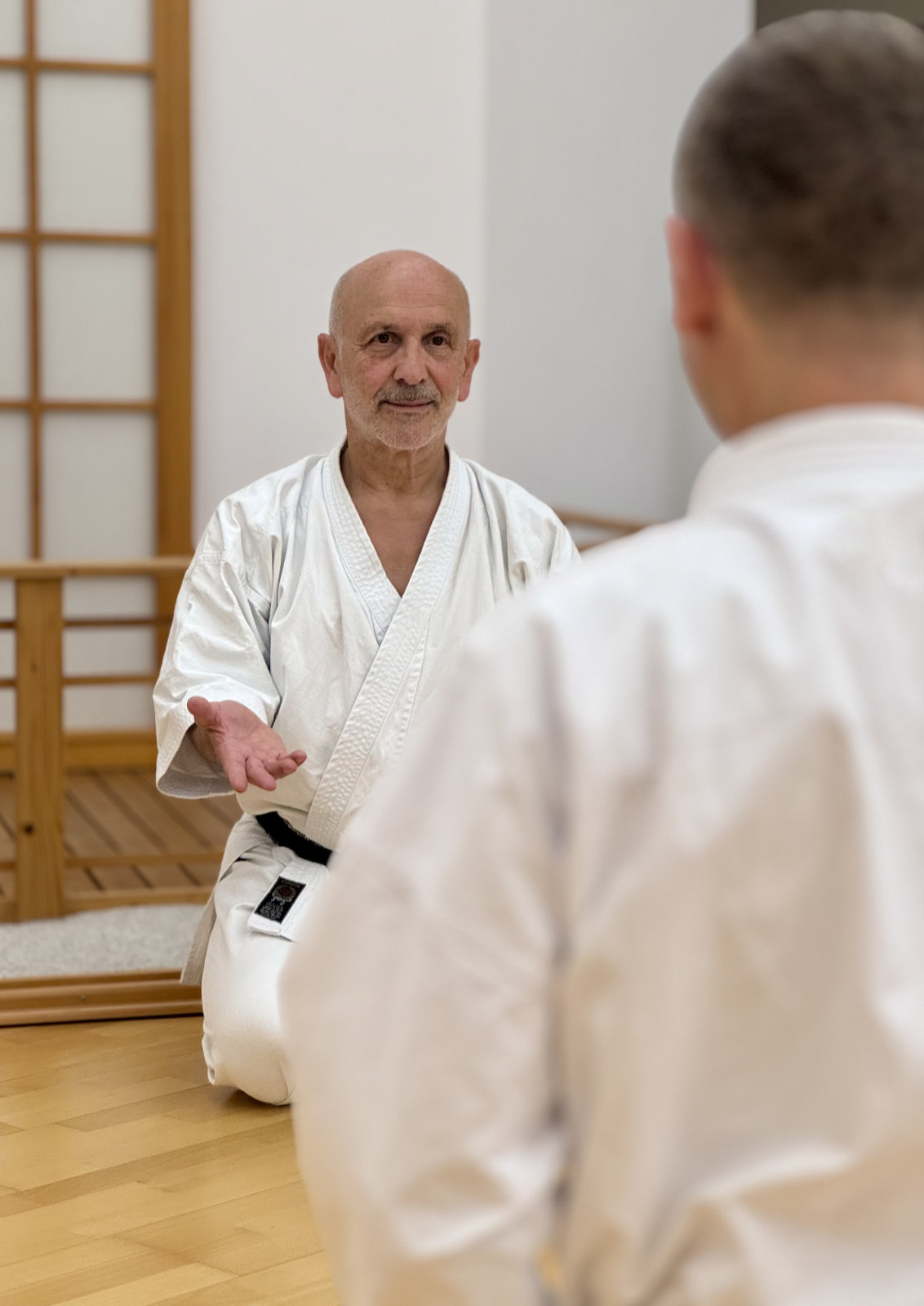 Karate coaching with Fiore Tartaglia – well-founded, effective and inspiring