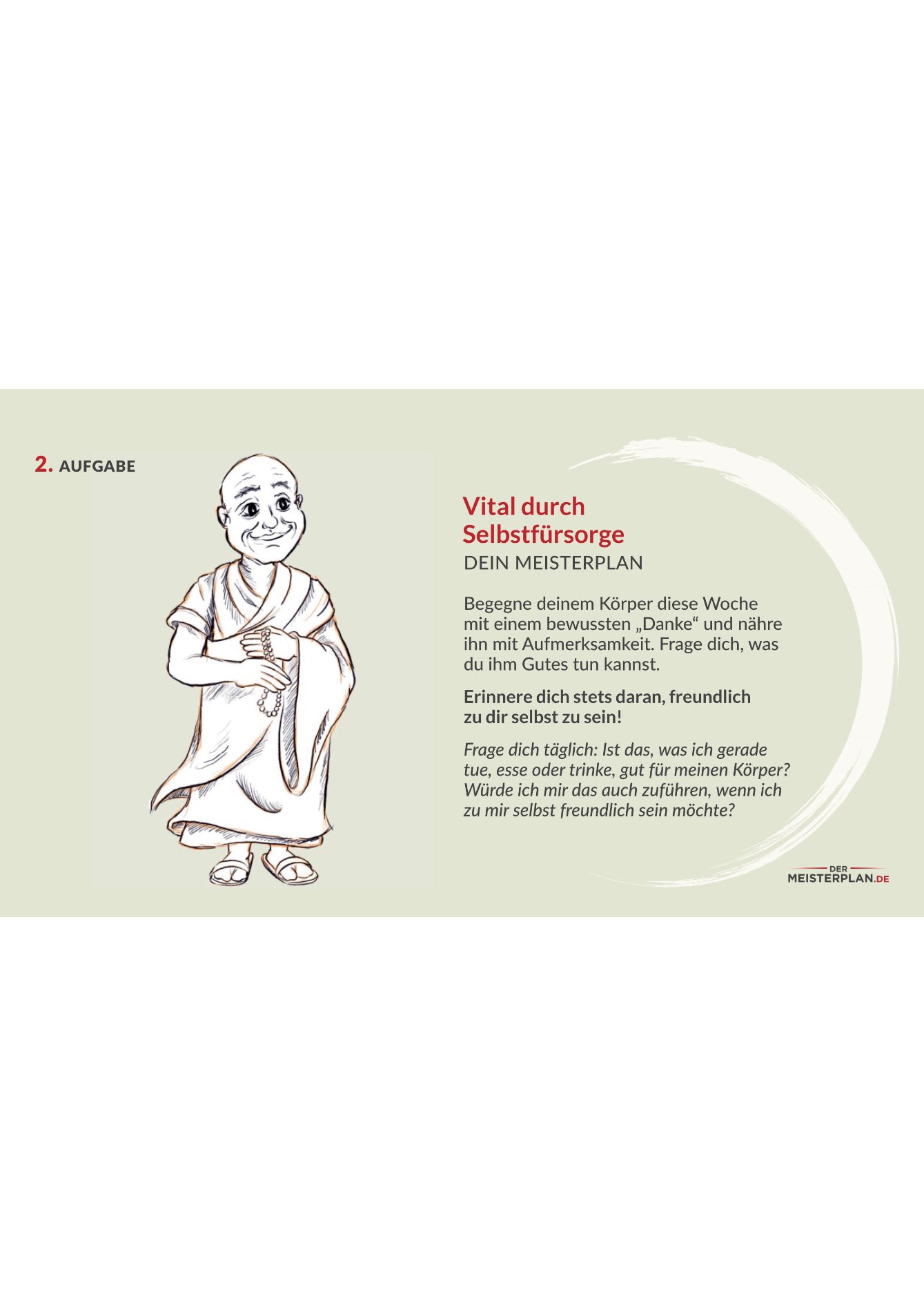 Der Meisterplan – Set zur Selbstreflexion