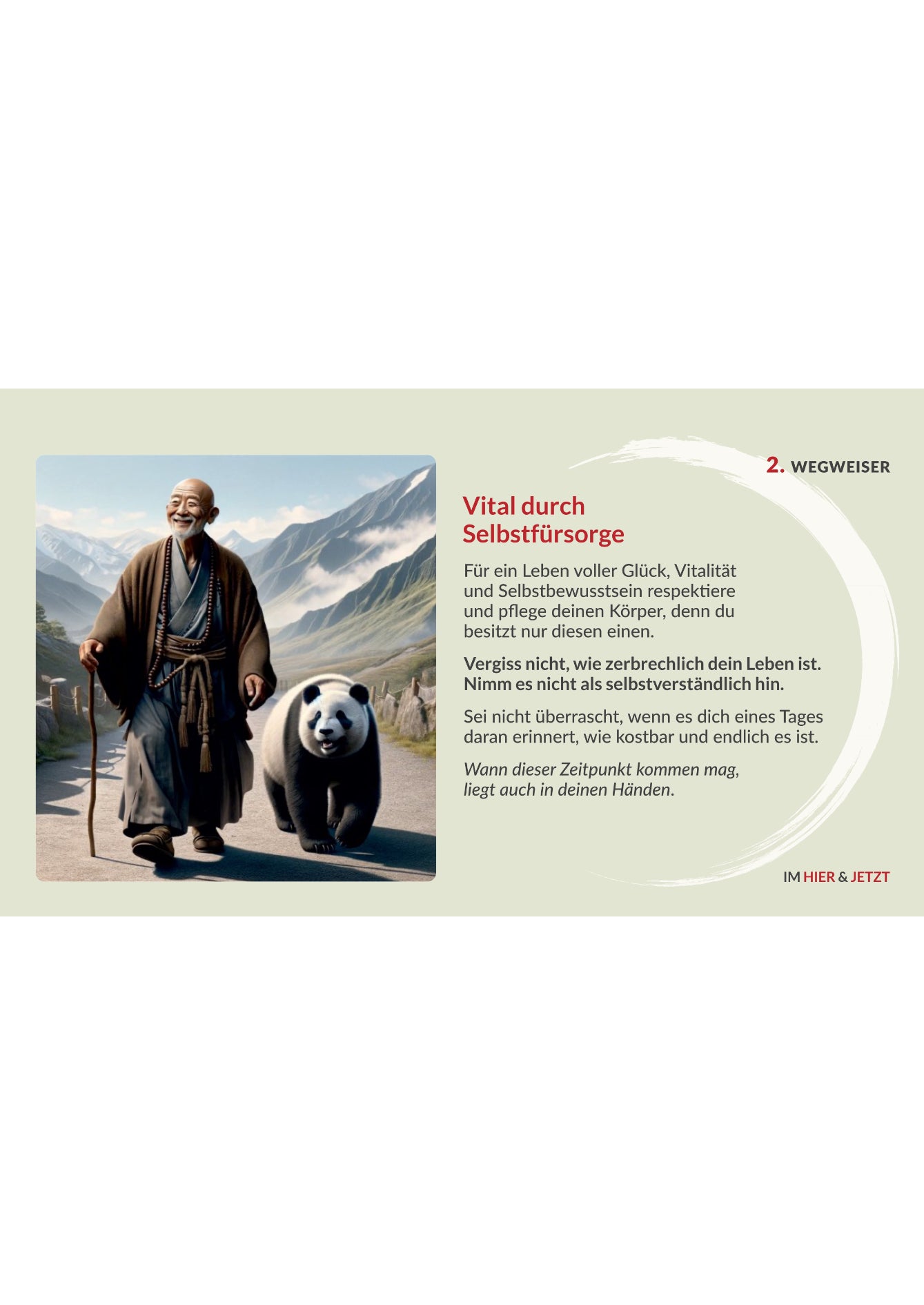 Der Meisterplan – Set zur Selbstreflexion