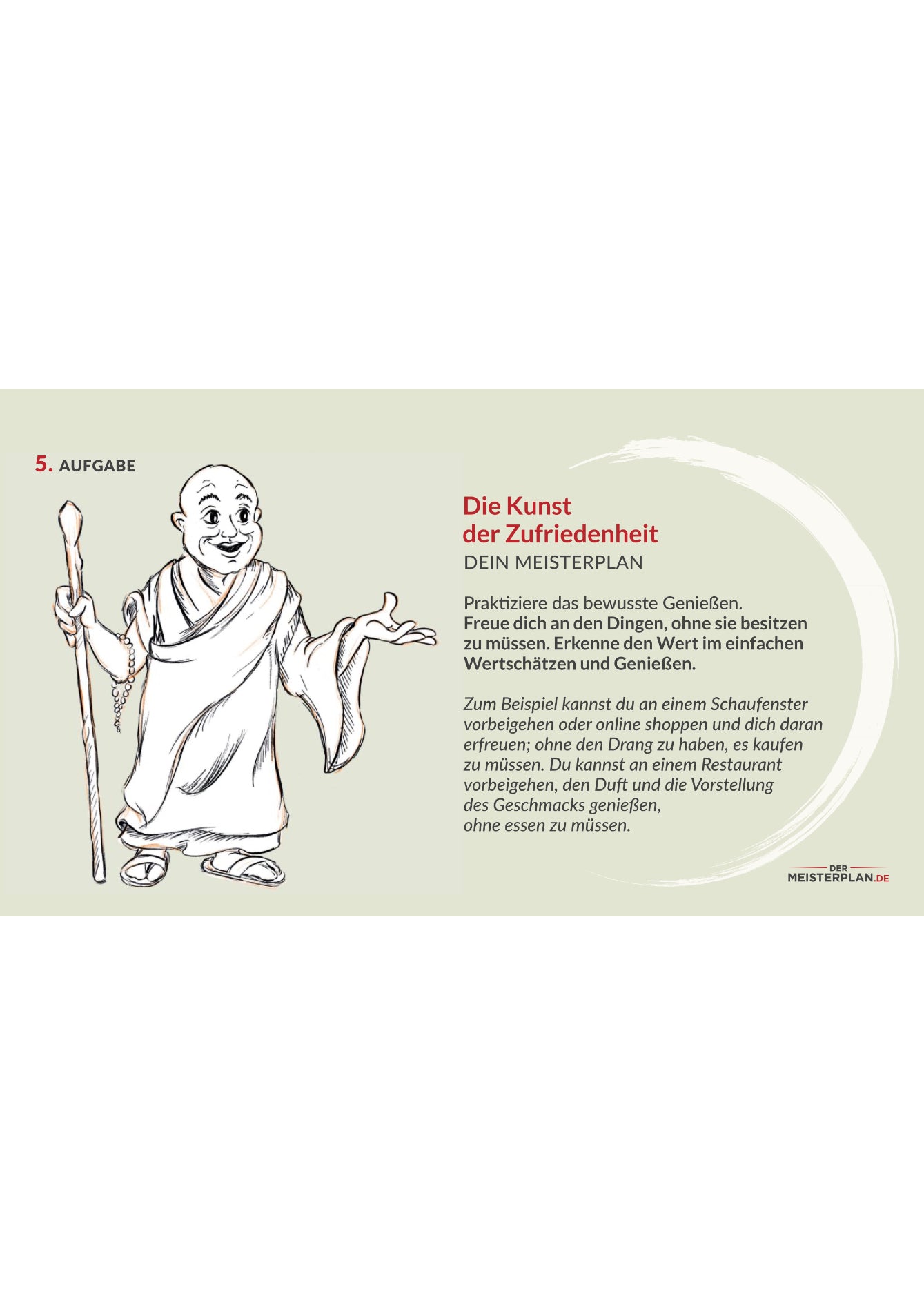 Der Meisterplan – Aufsteller zur Selbstreflexion