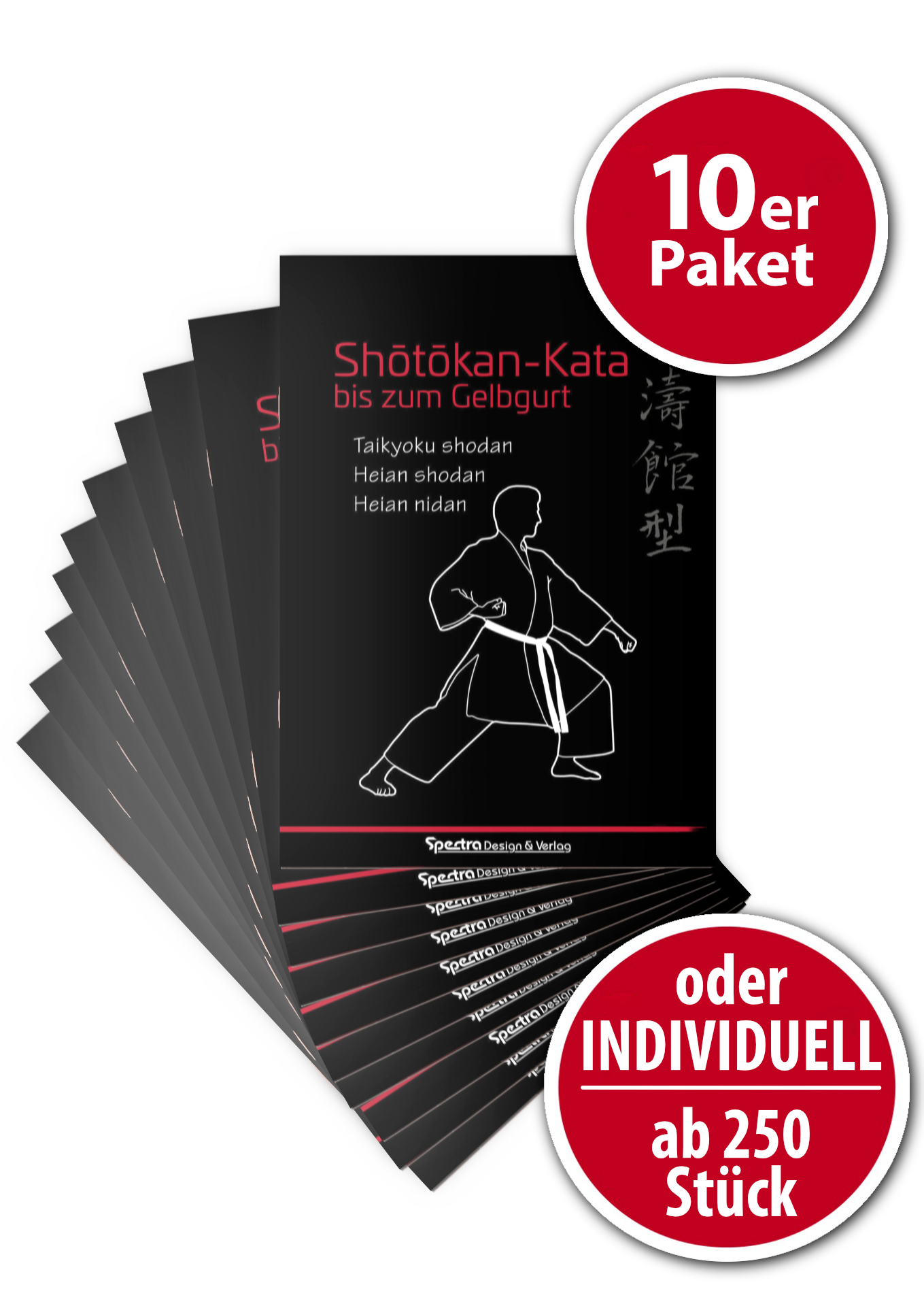 Kata bis zum Gelbgurt – Heft für Anfänger