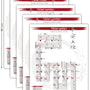 Komplette Kata Heian – Poster Serie für alle Karateka | DIN A1 | Hell