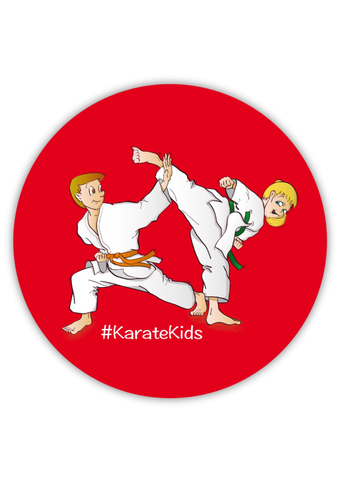 Karate Kids Stickers – for children