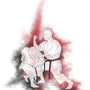 Otoshi empi uchi – Aquarell Poster für alle Karateka