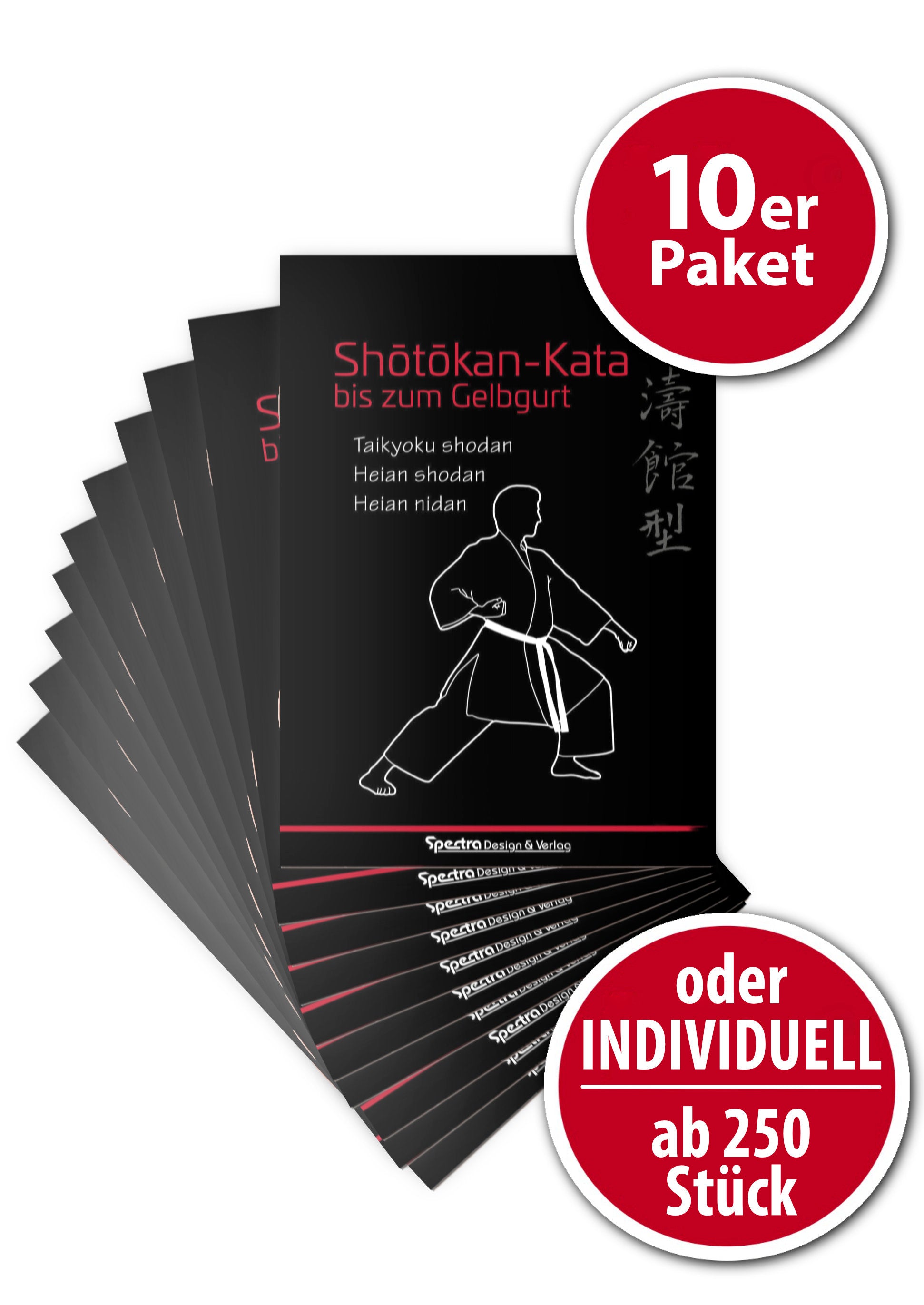Kata bis zum Gelbgurt – Heft für Anfänger