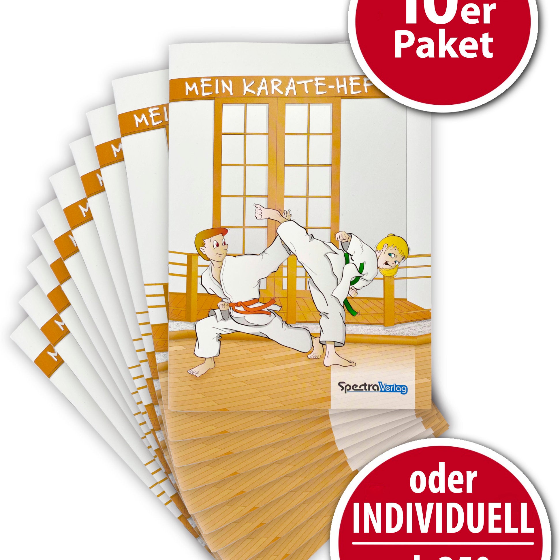 Mein Karate Heft – Lernhilfe für Kinder