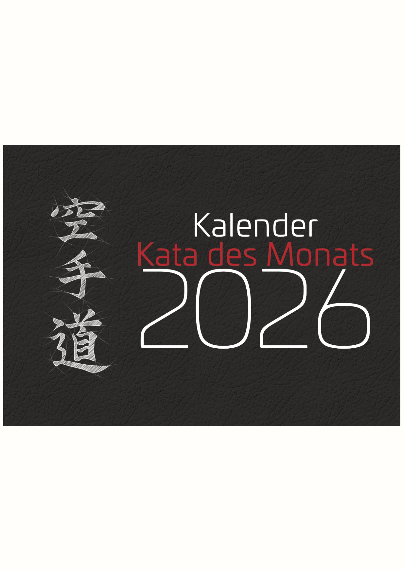 Karate 2026 – Kalender Set für alle Karateka