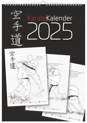 🇩🇪 Wandkalender | Karate 2025