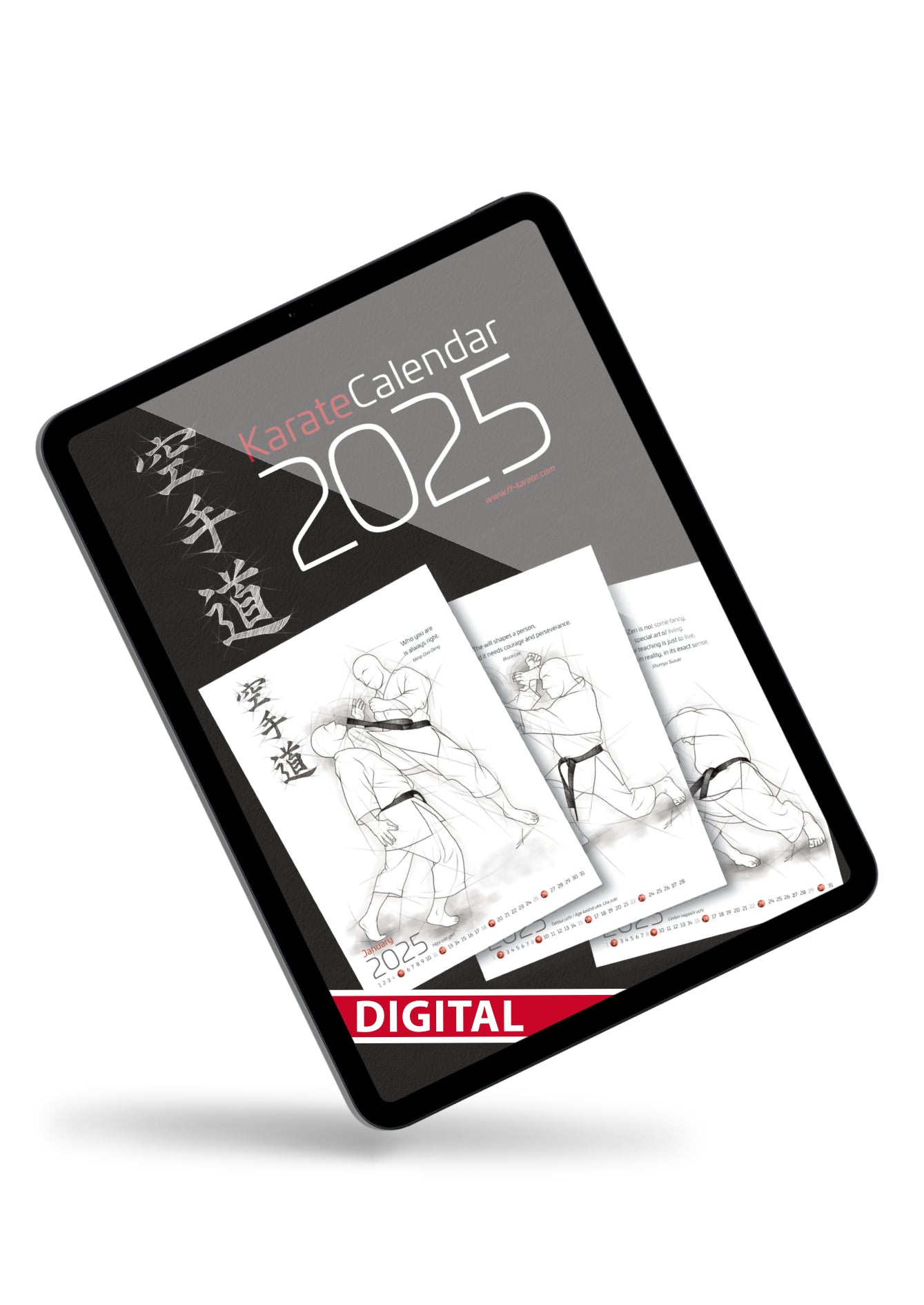 Karate 2025 – Digital calendar for all karateka