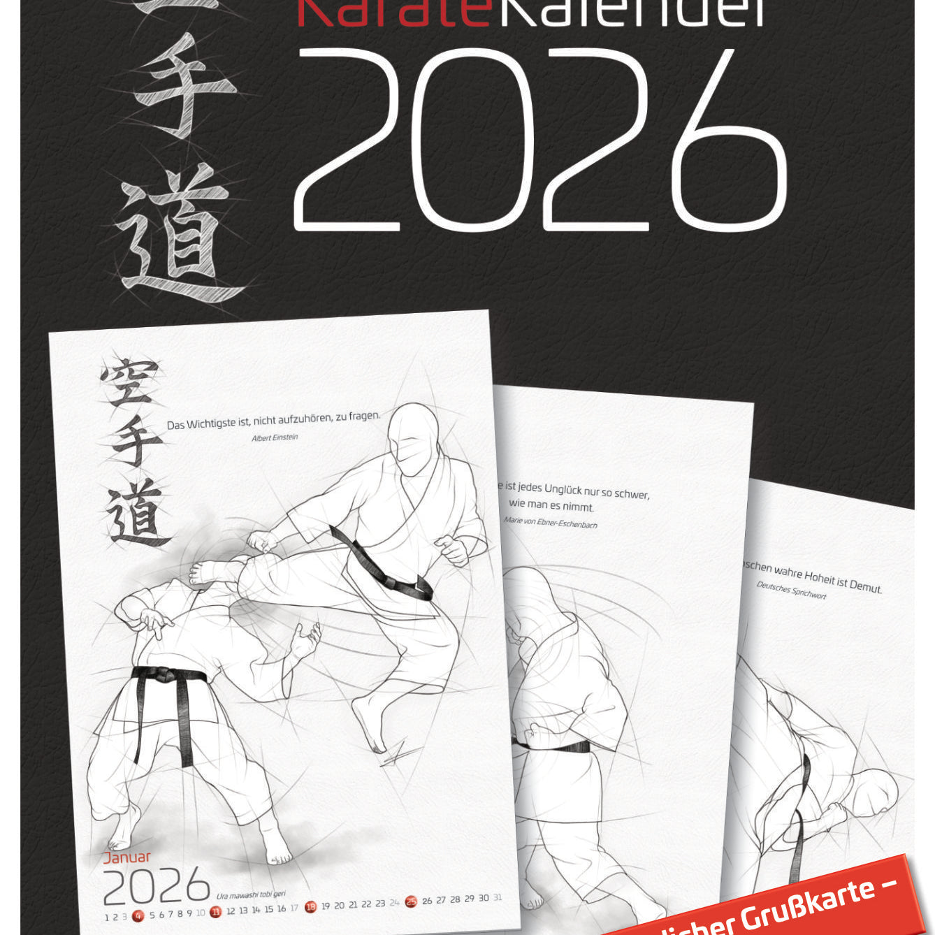 Karate 2025 – Wall calendar for all karateka