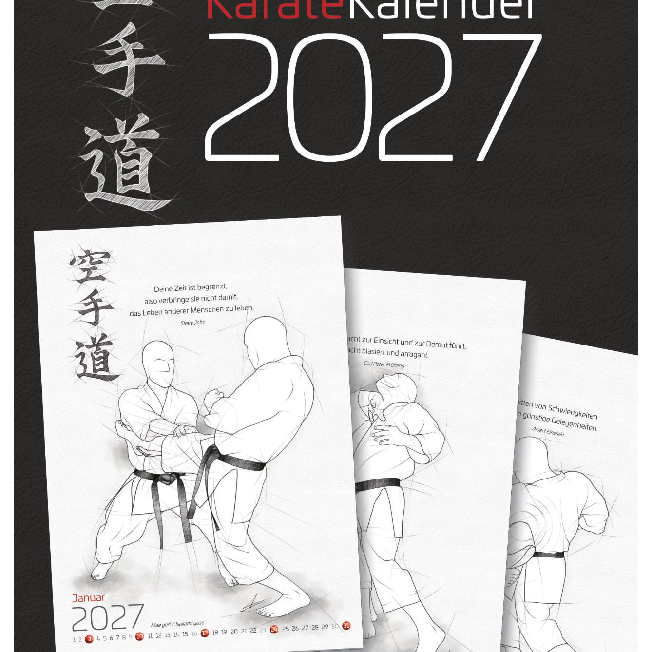 Karate 2027 – Wandkalender für alle Karateka