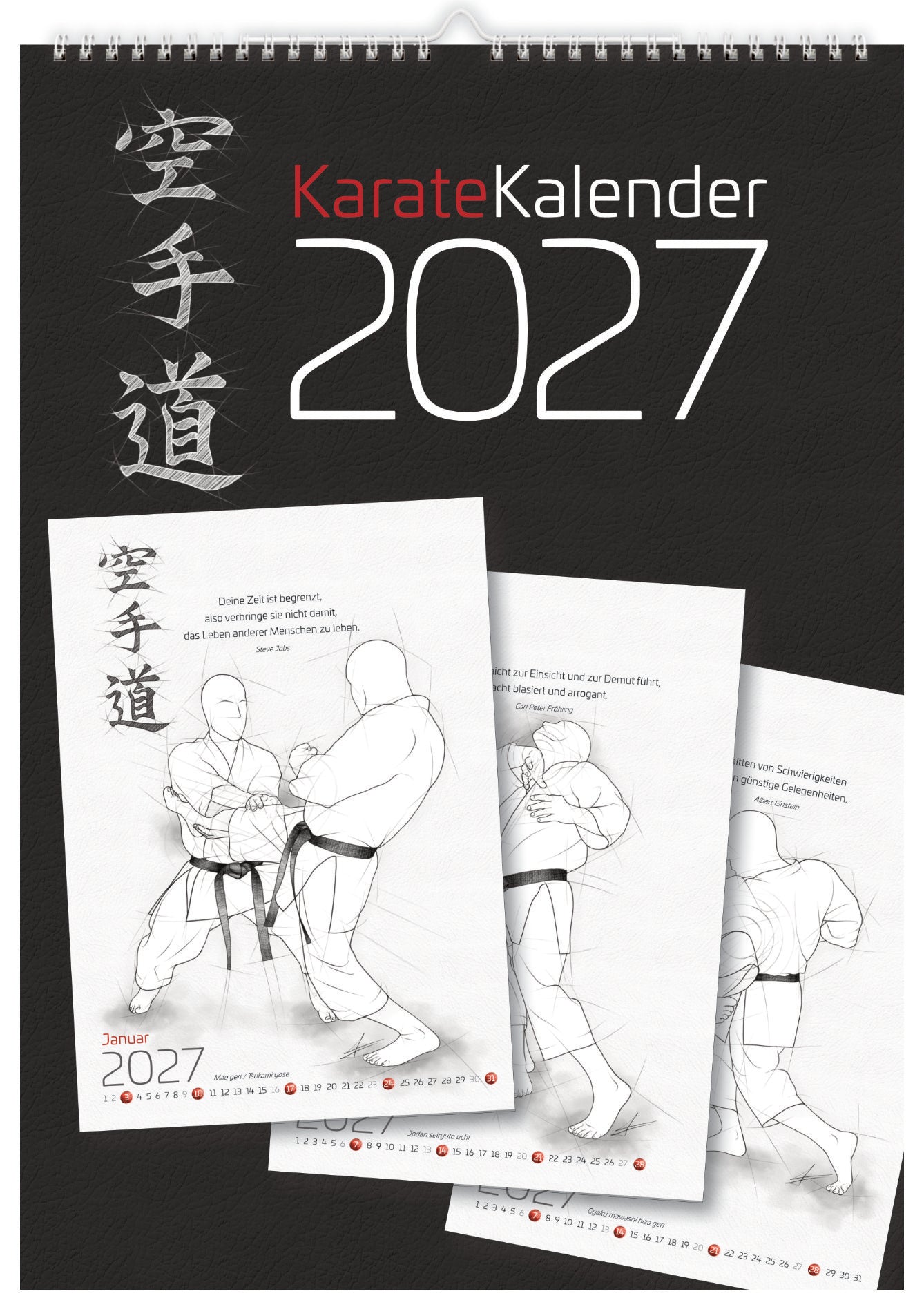 Karate 2027 – Wandkalender für alle Karateka