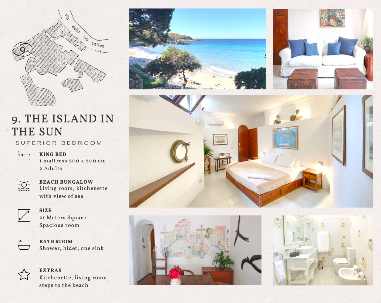 Karate Retreat in Sardinia | October 2023 | 7 nights | Room "The Island In The Sun"