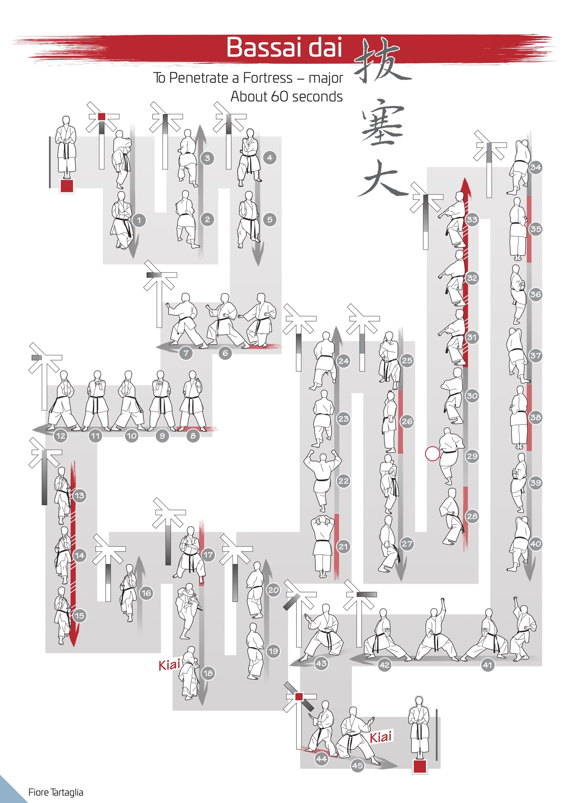 The 26 Shotokan Kata at a glance - Digital book for all karateka