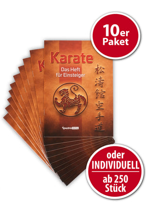 🇩🇪 Booklet | for karate beginners | + individualization