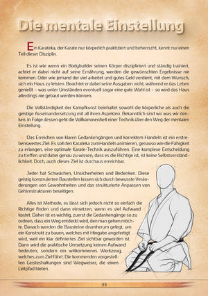 🇩🇪 Booklet-Muster | für Karate-Einsteiger