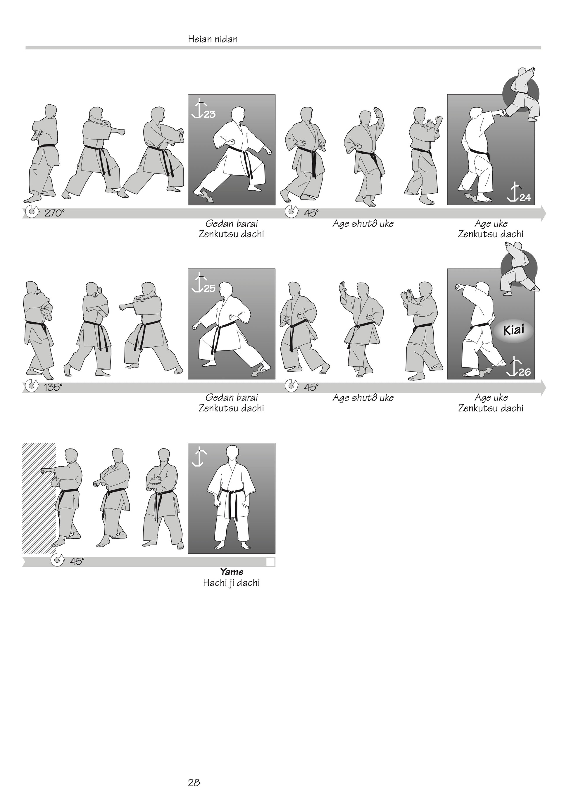 Shotokan Kata up to black belt - Book for Kyu grades